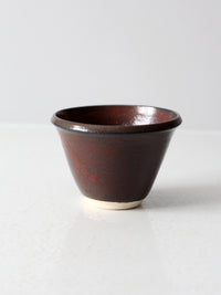 vintage studio pottery bowl