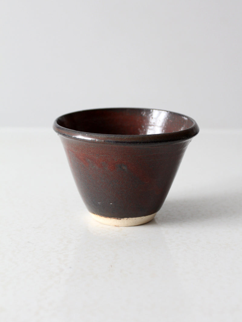 vintage studio pottery bowl