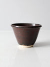 vintage studio pottery bowl