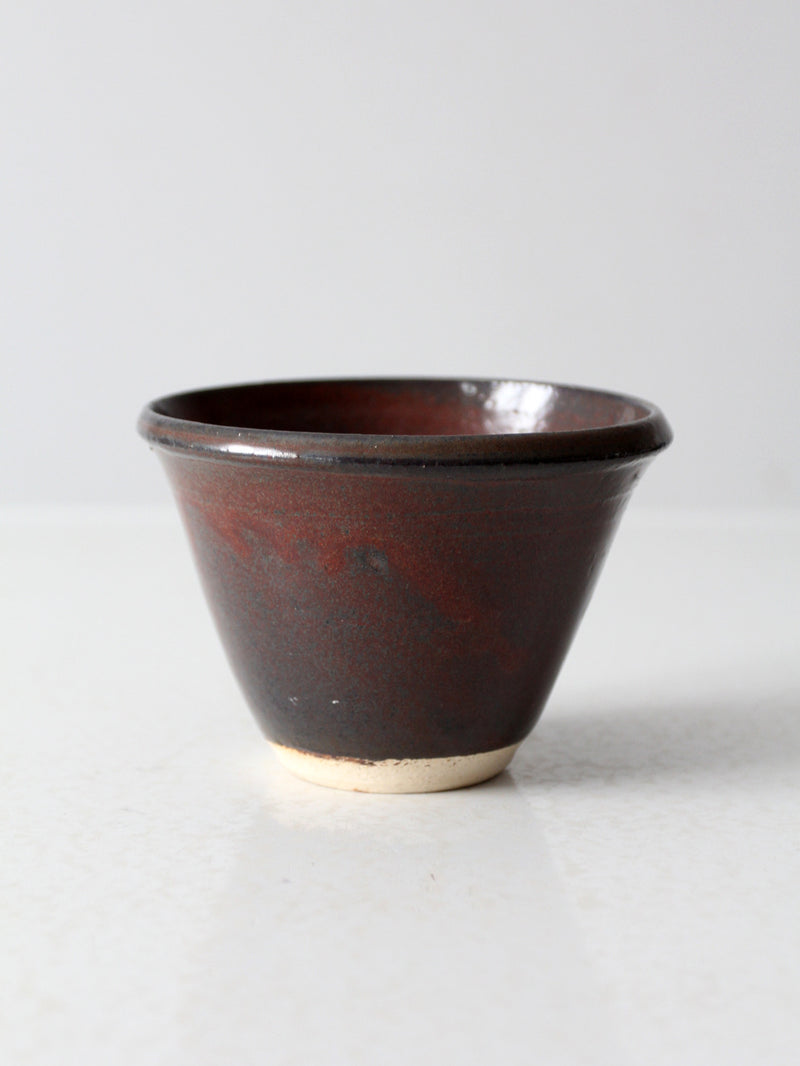 vintage studio pottery bowl