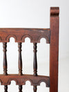 antique rush seat chairs pair