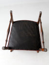 antique statement arm chair