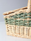 vintage wicker picnic basket