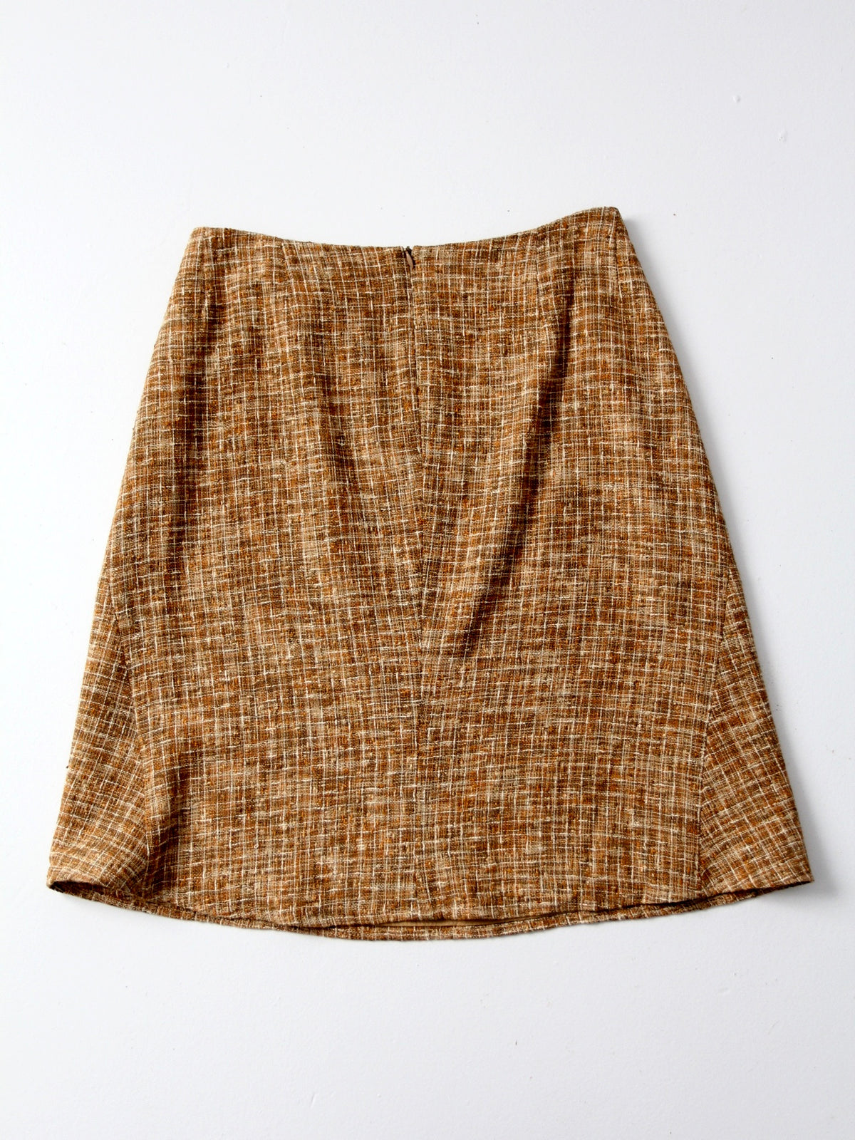 Piazza Sempione woven linen skirt