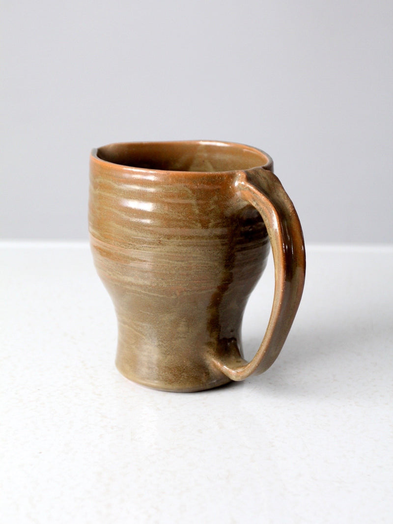 vintage studio pottery pitcher