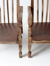 vintage veranda arm chairs pair