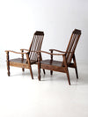 vintage veranda arm chairs pair