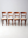 antique bentwood chairs set of 4