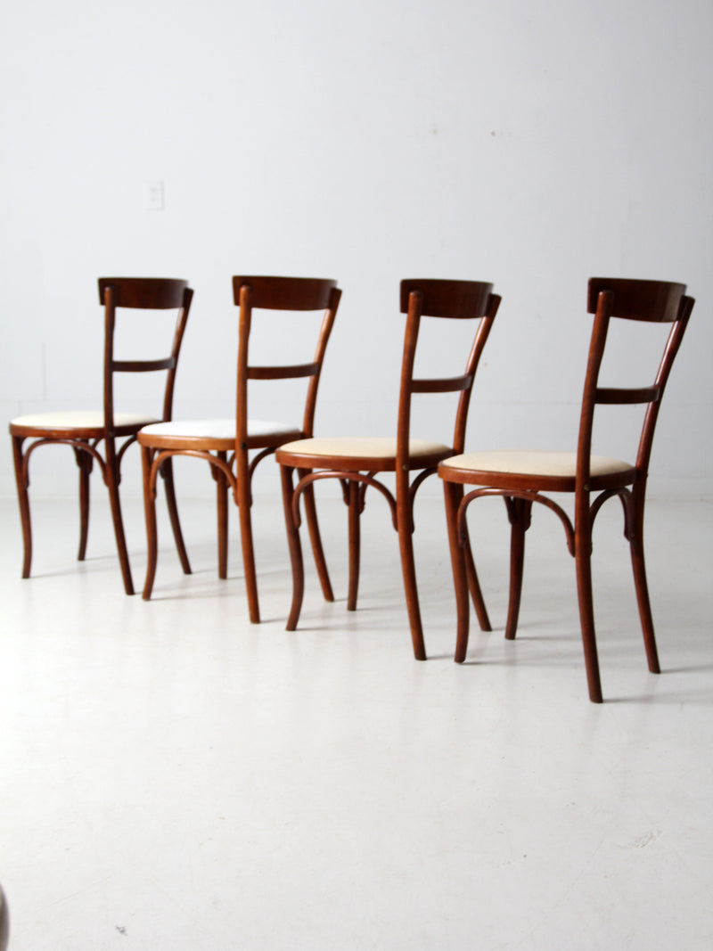 antique bentwood chairs set of 4