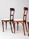 antique bentwood chairs set of 4