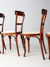 antique bentwood chairs set of 4