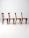 antique bentwood chairs set of 4