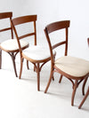 antique bentwood chairs set of 4