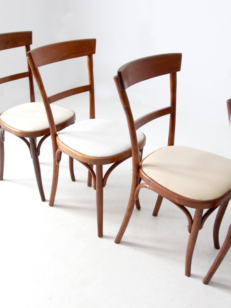 antique bentwood chairs set of 4