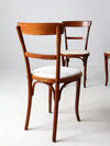 antique bentwood chairs set of 4