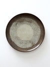 vintage studio pottery plate