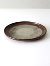 vintage studio pottery plate