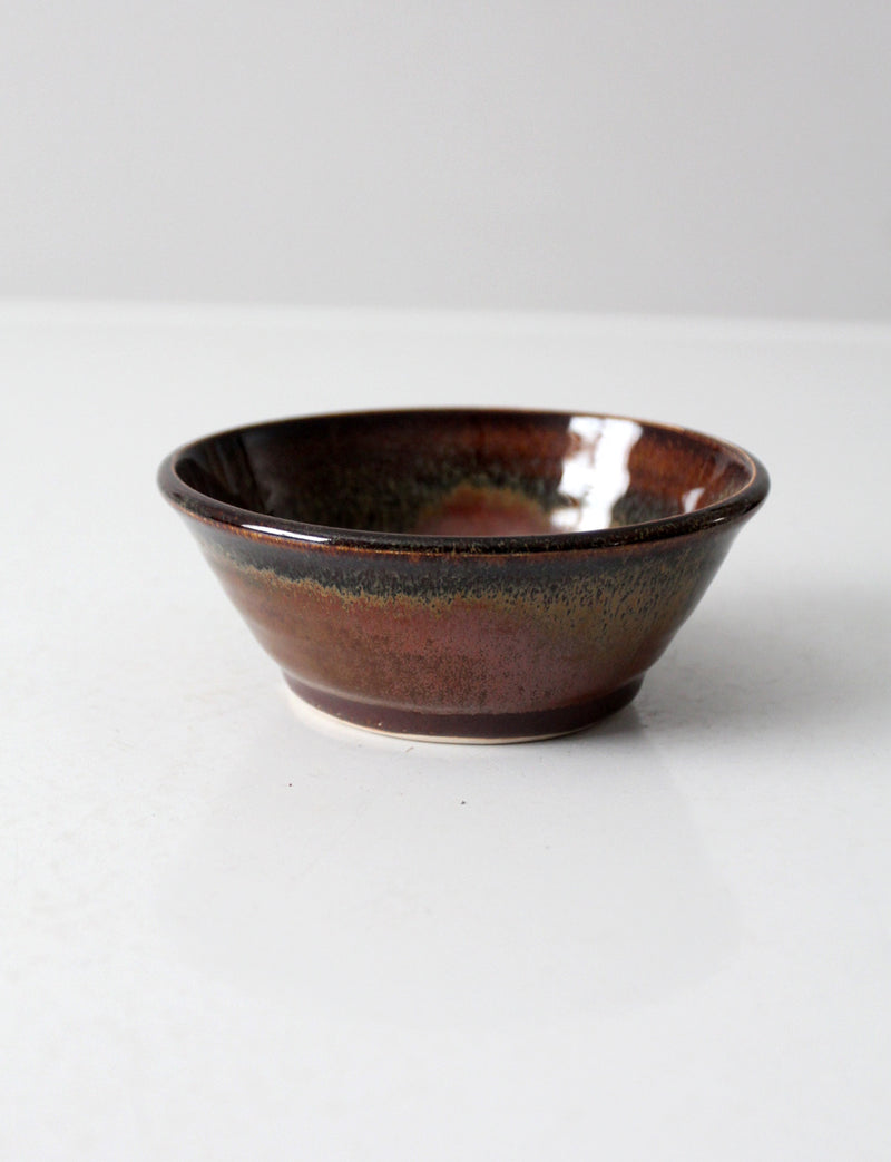 vintage studio pottery bowl