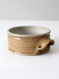 vintage studio pottery bowl