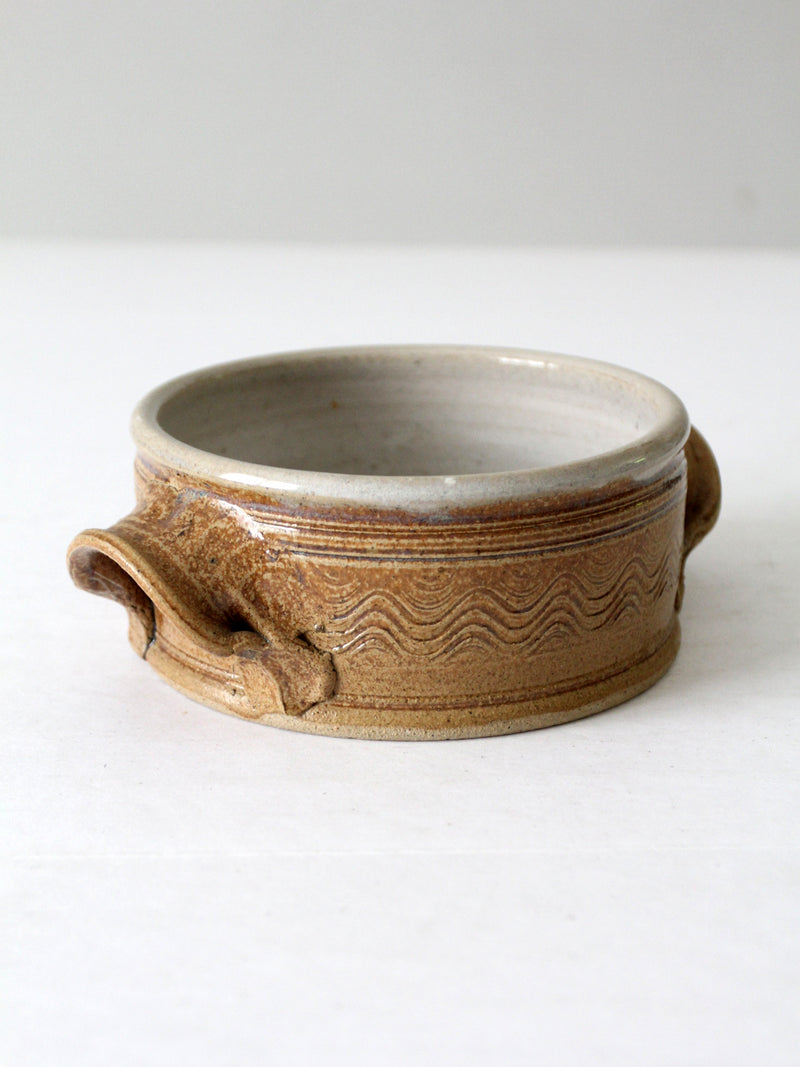 vintage studio pottery bowl