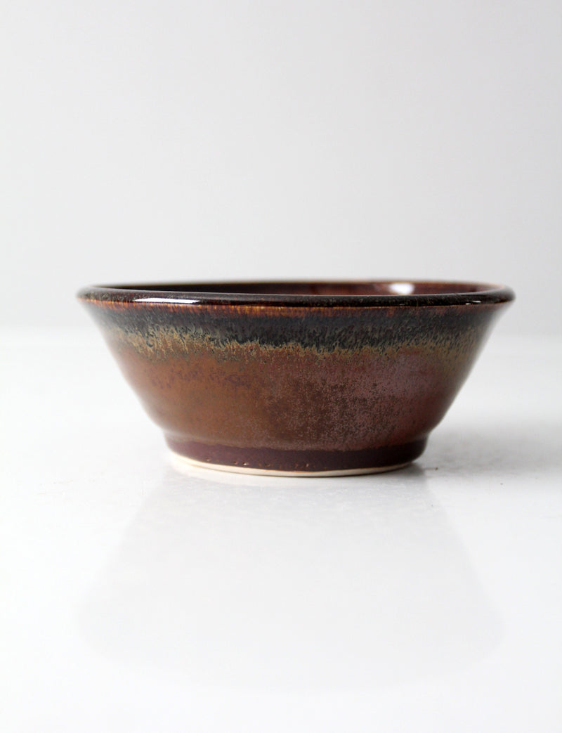 vintage studio pottery bowl