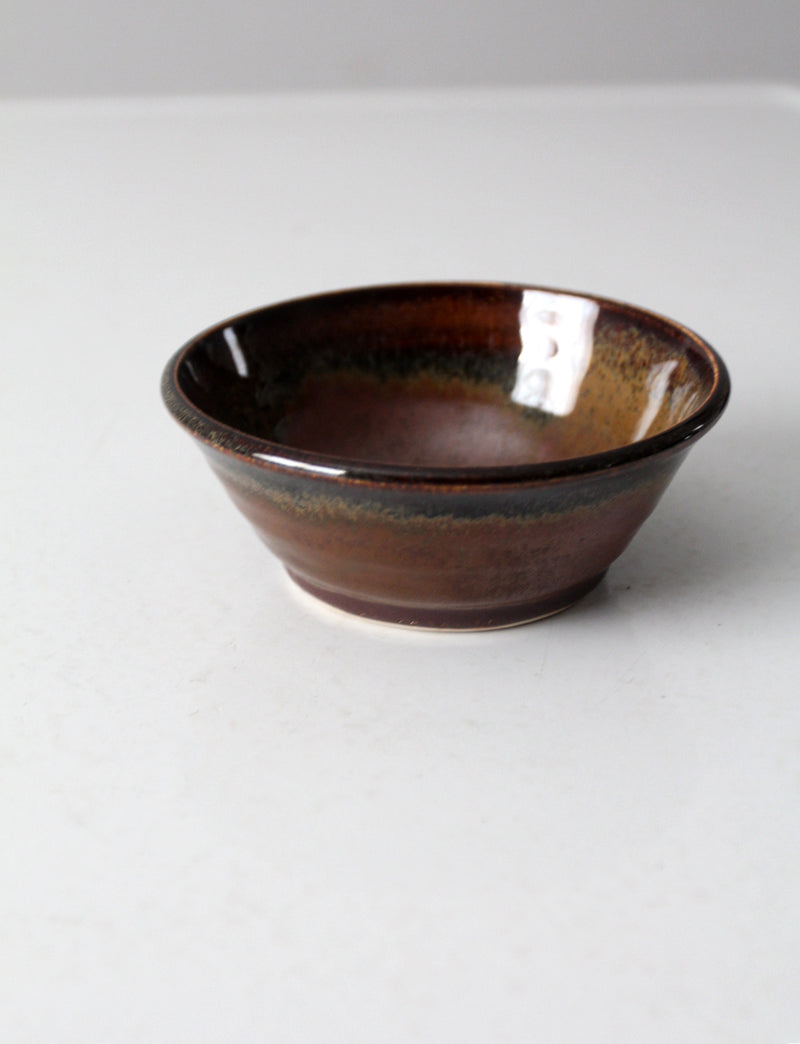 vintage studio pottery bowl