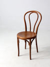 antique bentwood bistro chair