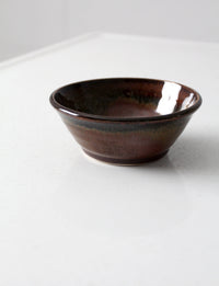 vintage studio pottery bowl