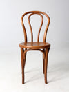 antique bentwood bistro chair