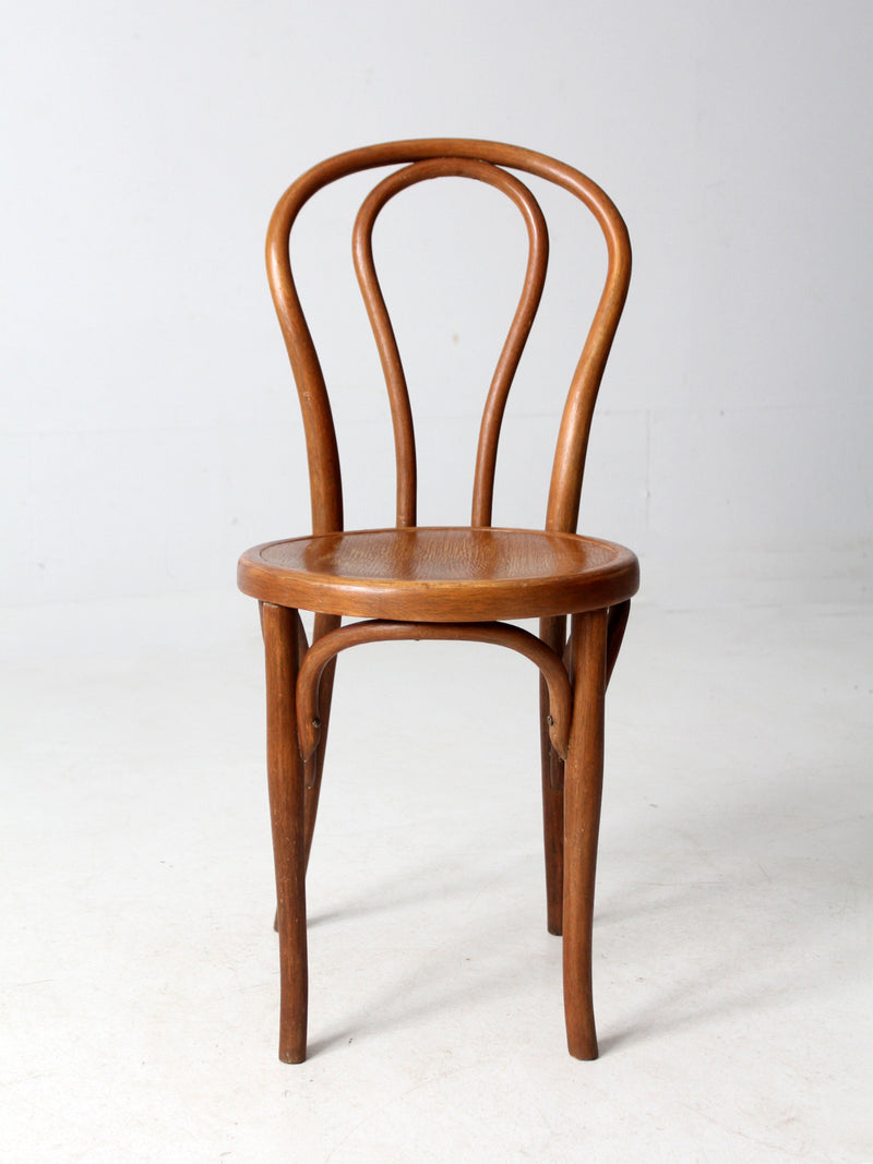 antique bentwood bistro chair