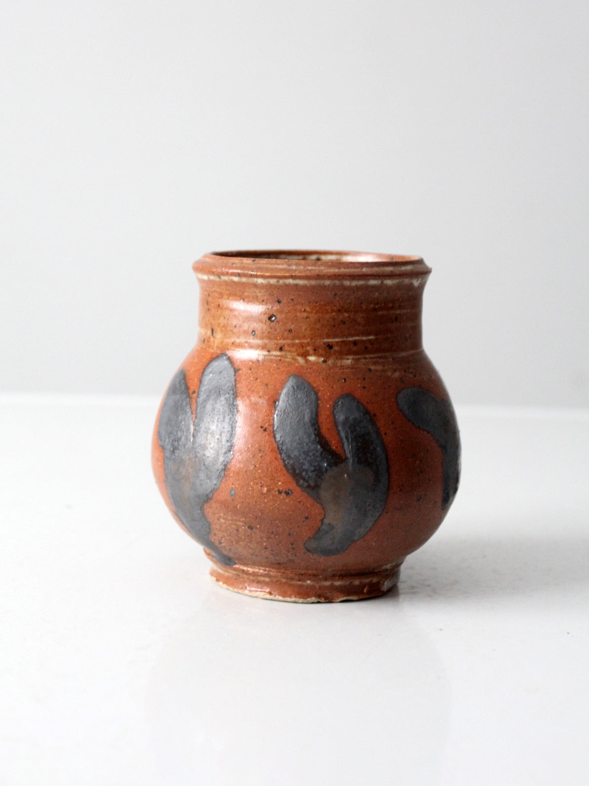 vintage studio pottery vase