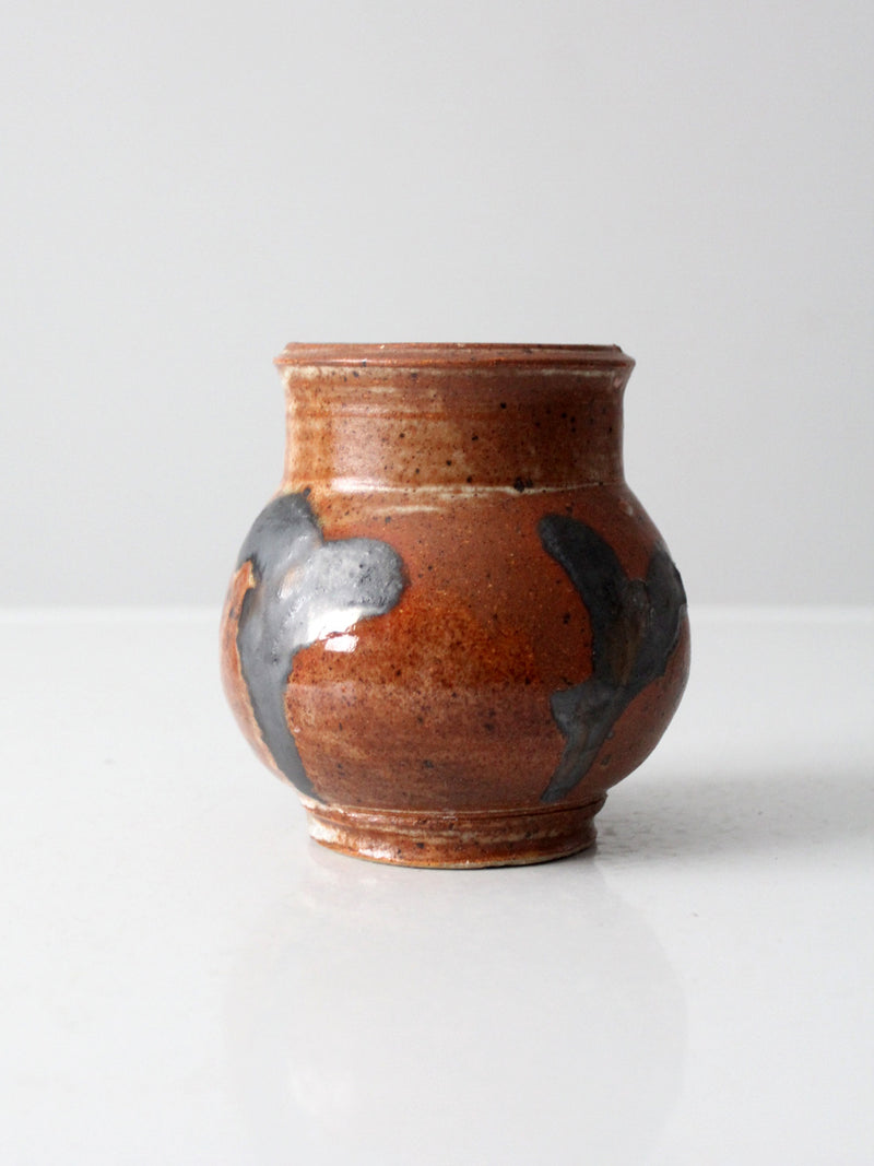 vintage studio pottery vase