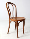 antique bentwood bistro chair