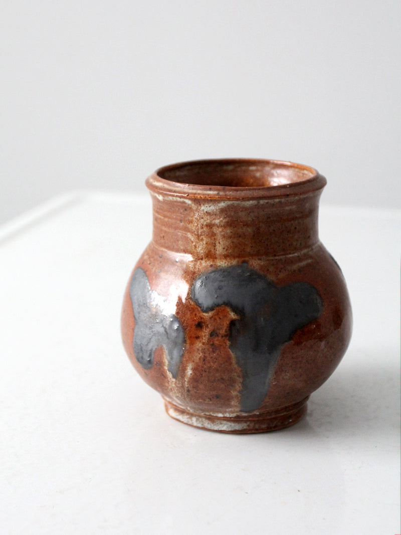 vintage studio pottery vase