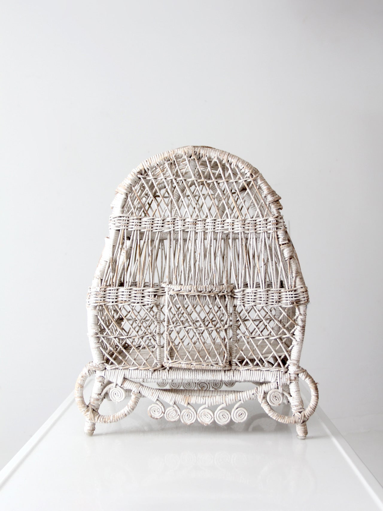 Wicker best sale bird cage