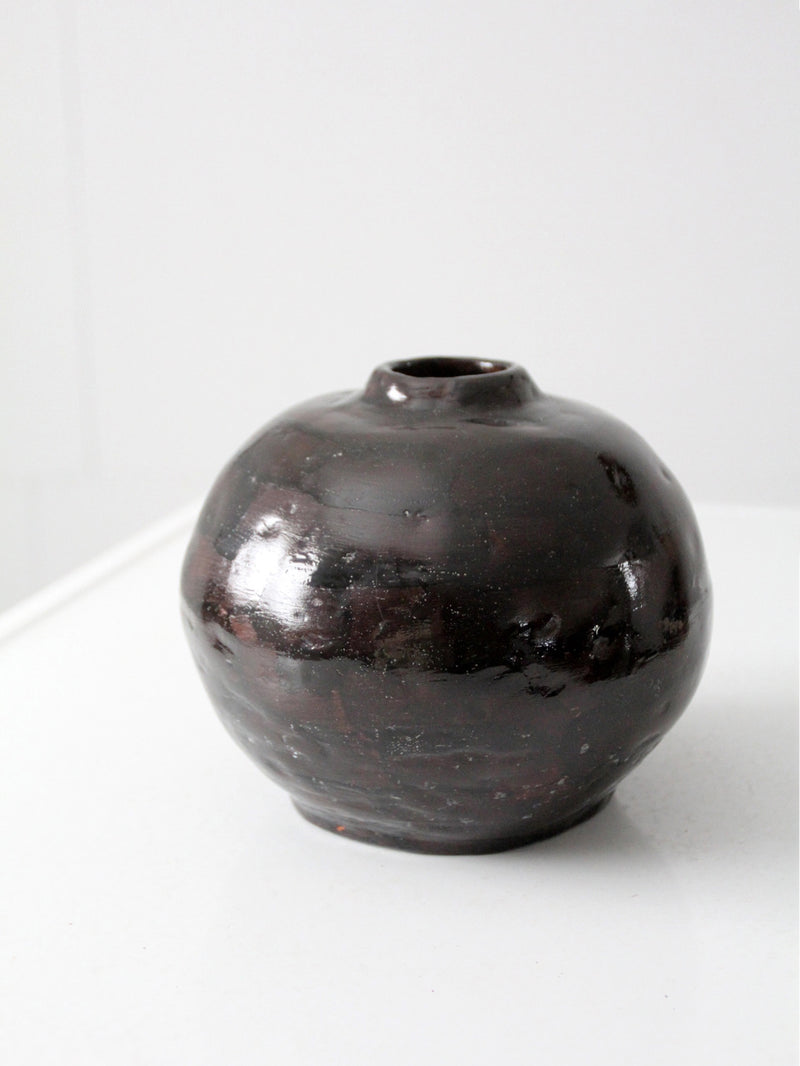 vintage studio pottery vase