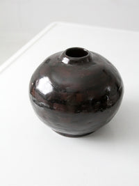 vintage studio pottery vase