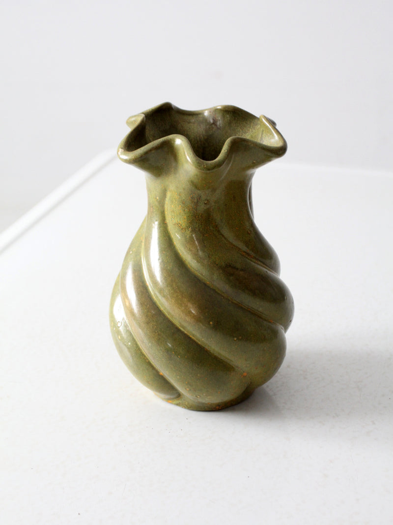 vintage studio pottery vase