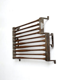 antique copper towel rail