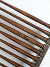 antique copper towel rail