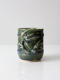 vintage studio pottery vase