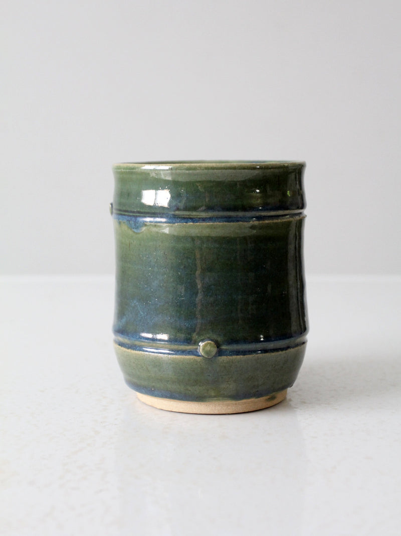 vintage studio pottery vase