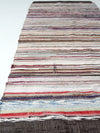 vintage American rag rug runner