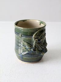 vintage studio pottery vase