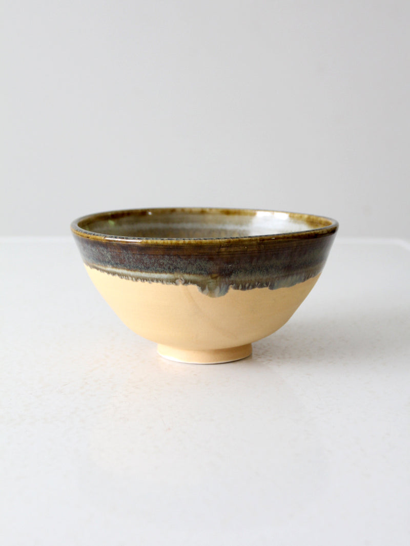 vintage studio pottery bowl