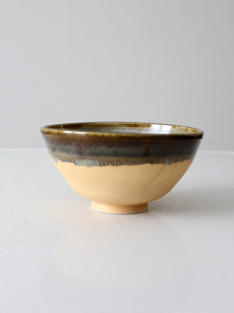 vintage studio pottery bowl