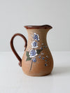 vintage studio pottery pitcher