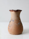 vintage studio pottery pitcher