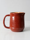 vintage studio pottery pitcher