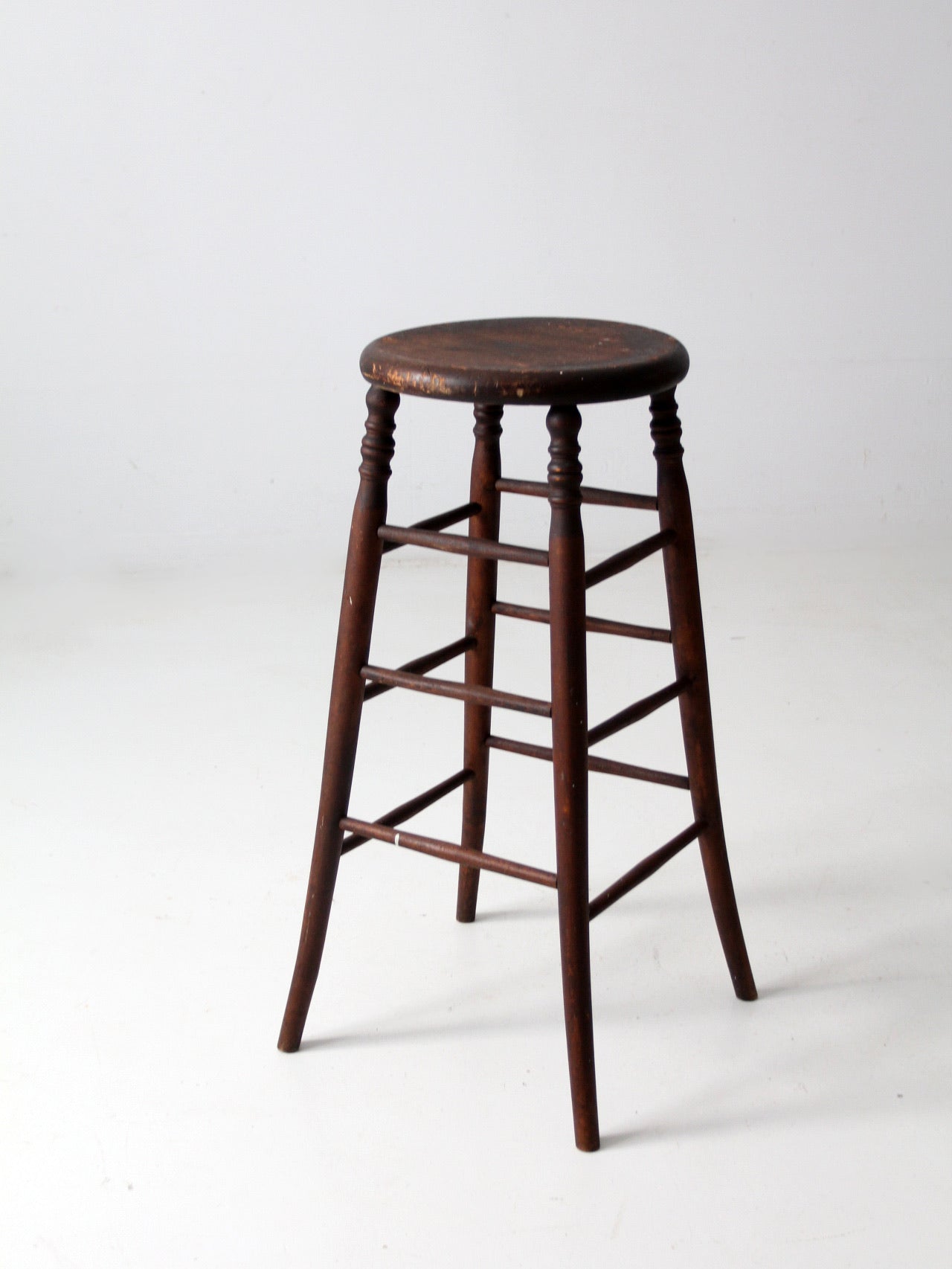 antique wooden stool – 86 Vintage